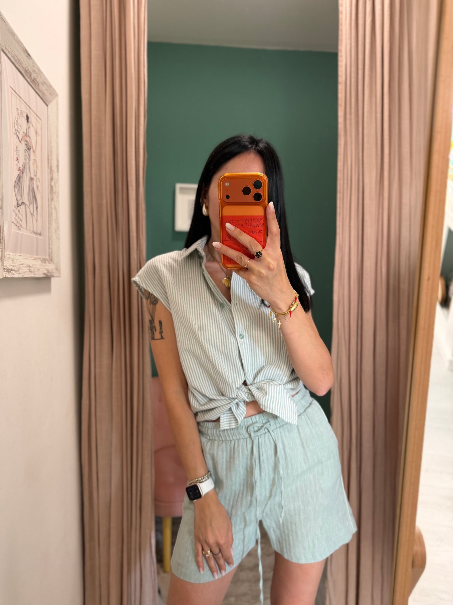 Please- Camicia righe