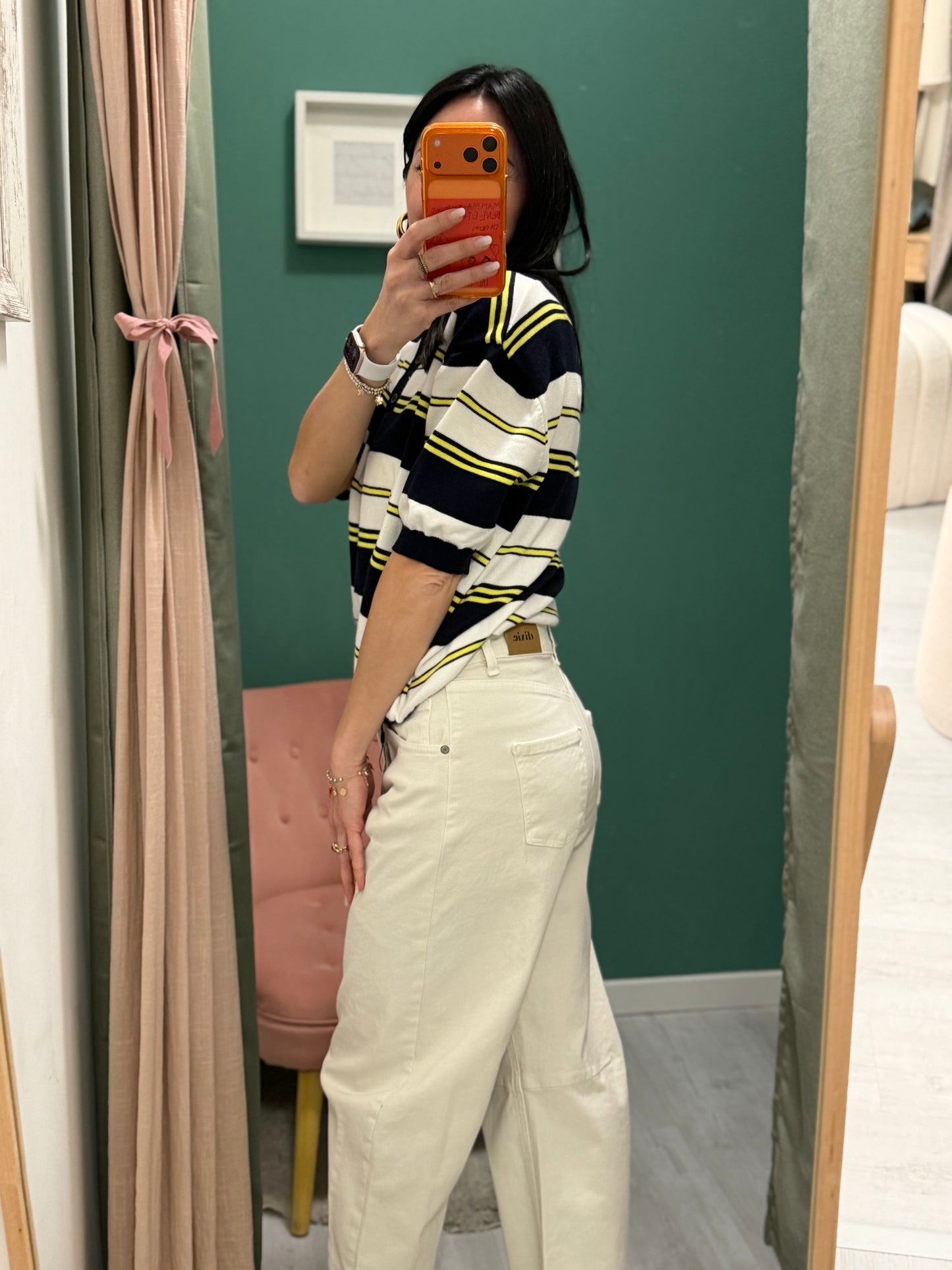Susy mix - Polo a righe over size