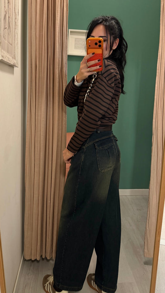 Dixie - jeans ballon con cintura