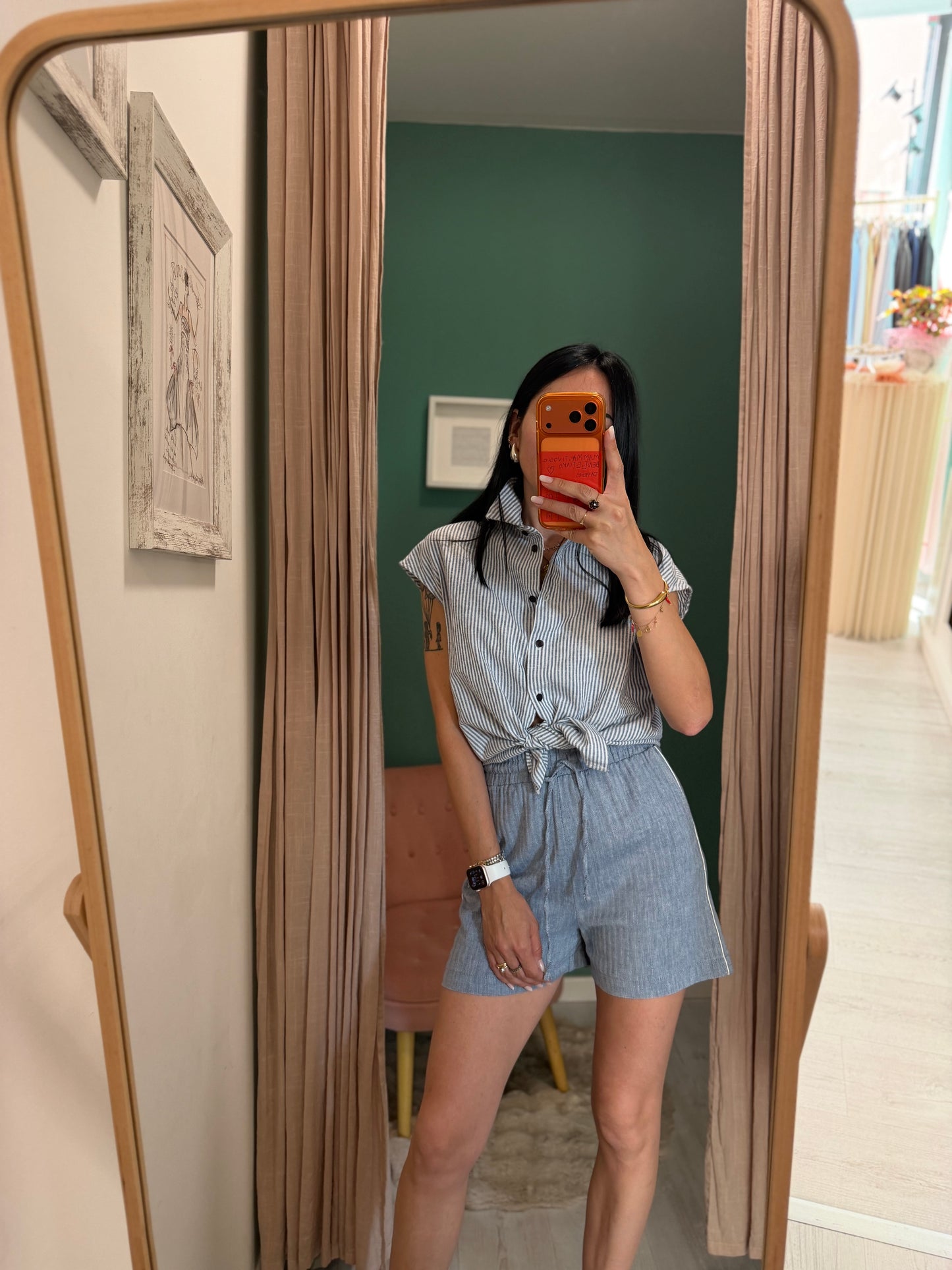 Please- Camicia righe