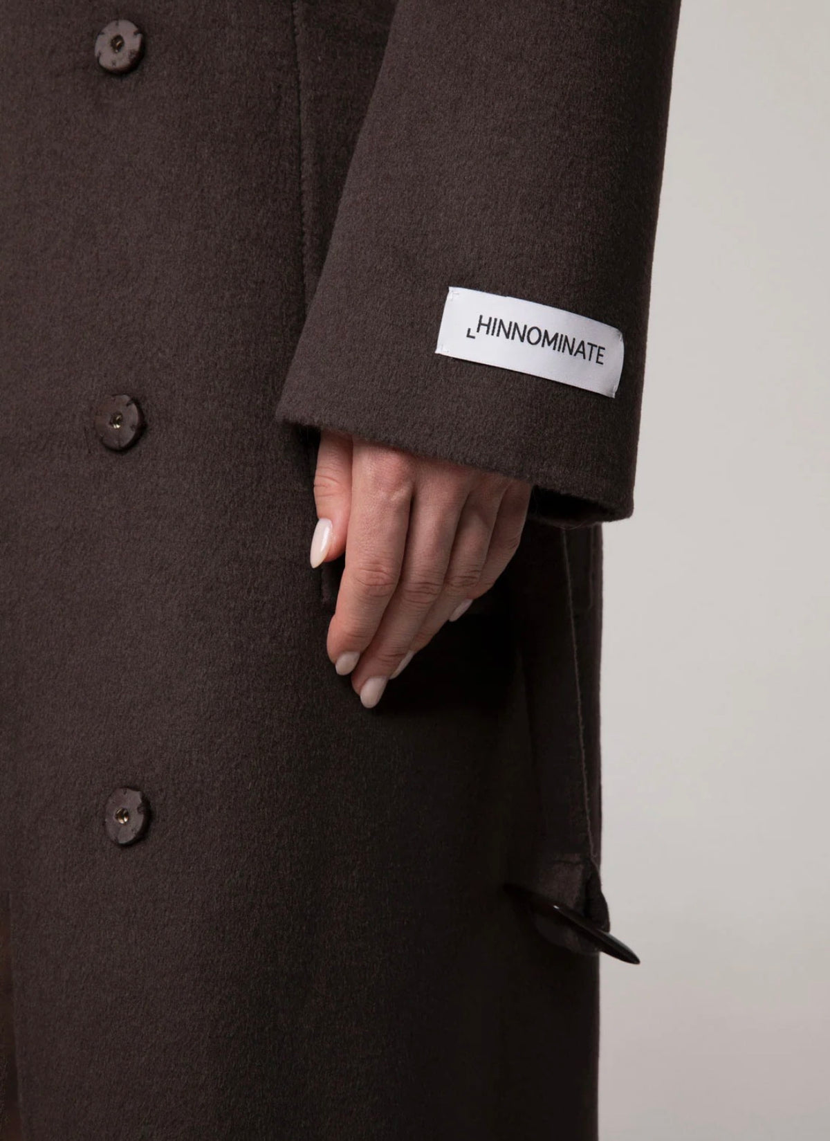 Hinnominate - cappotto double midi