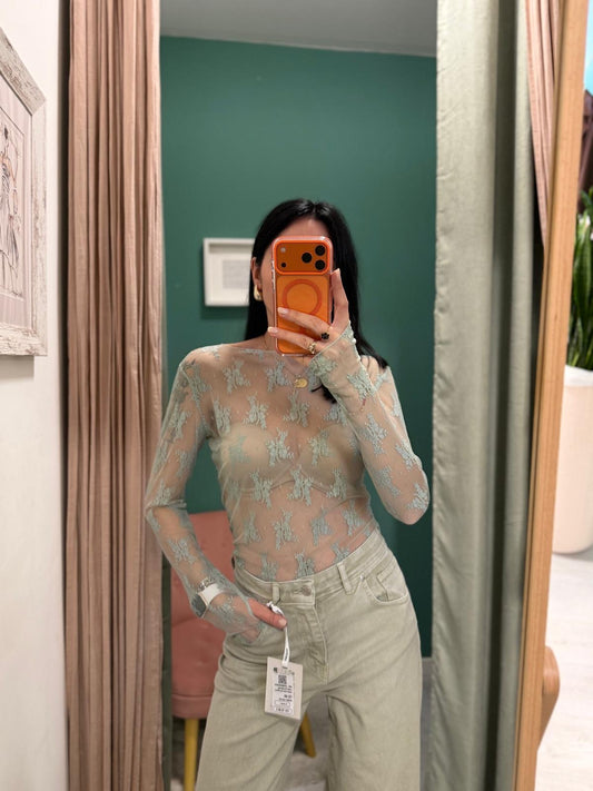 SUSY MIX - Maglia in pizzo