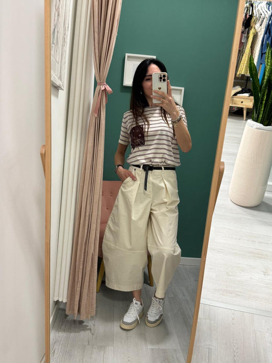 DIXIE - Pantalone baloon con cintura