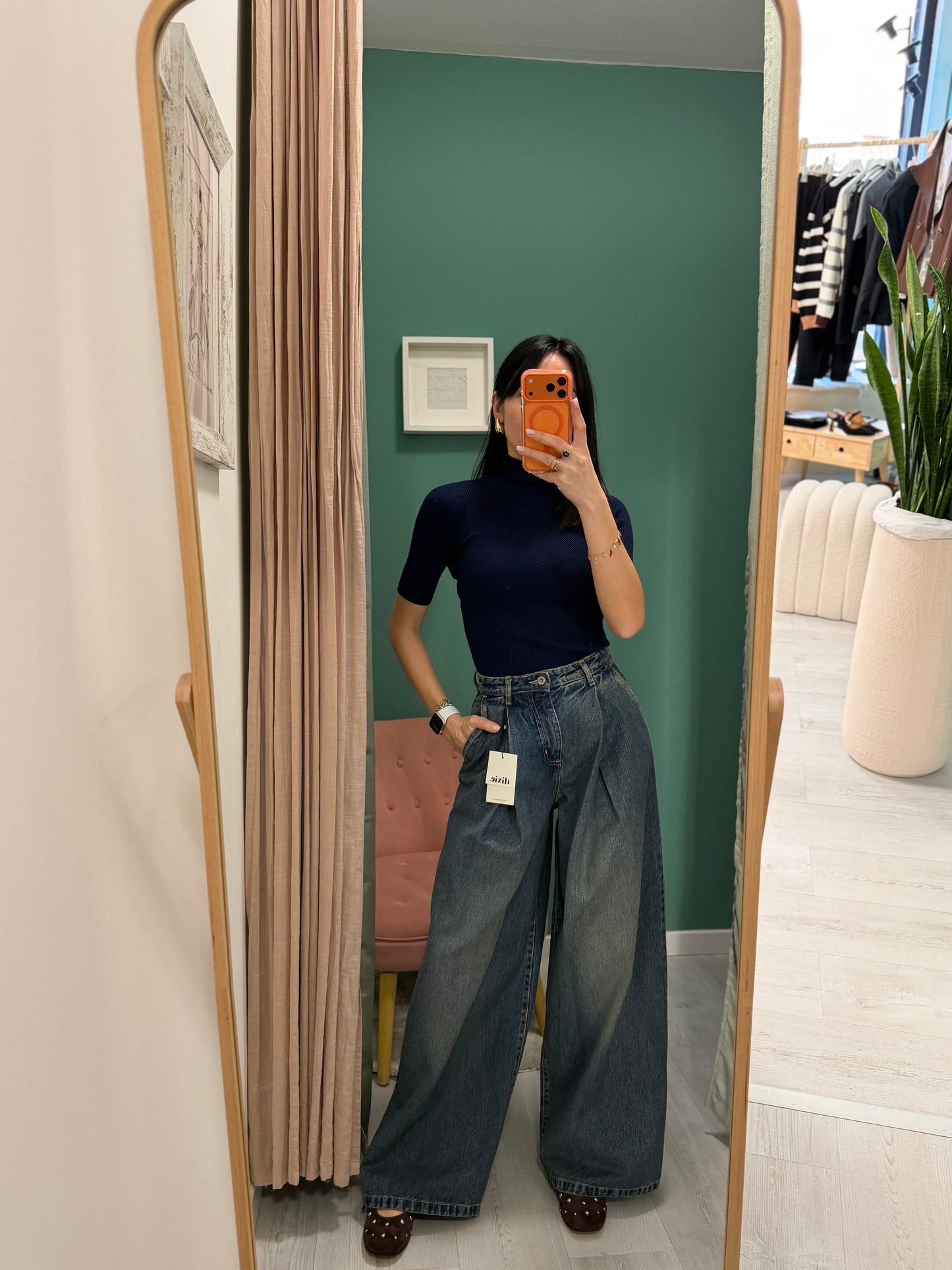 Kontatto - lupetto mezza manica in calda viscosa