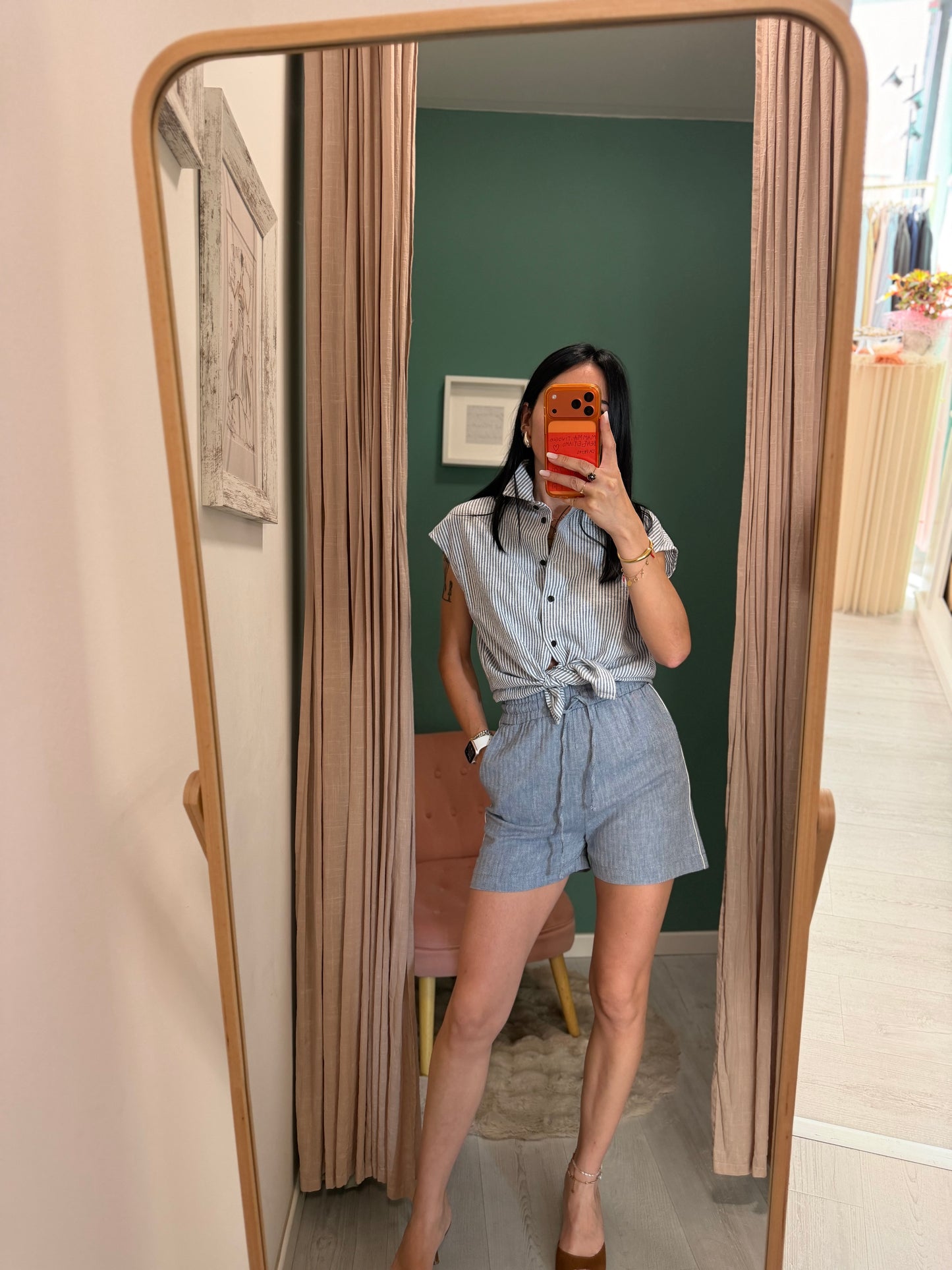 Please- Camicia righe