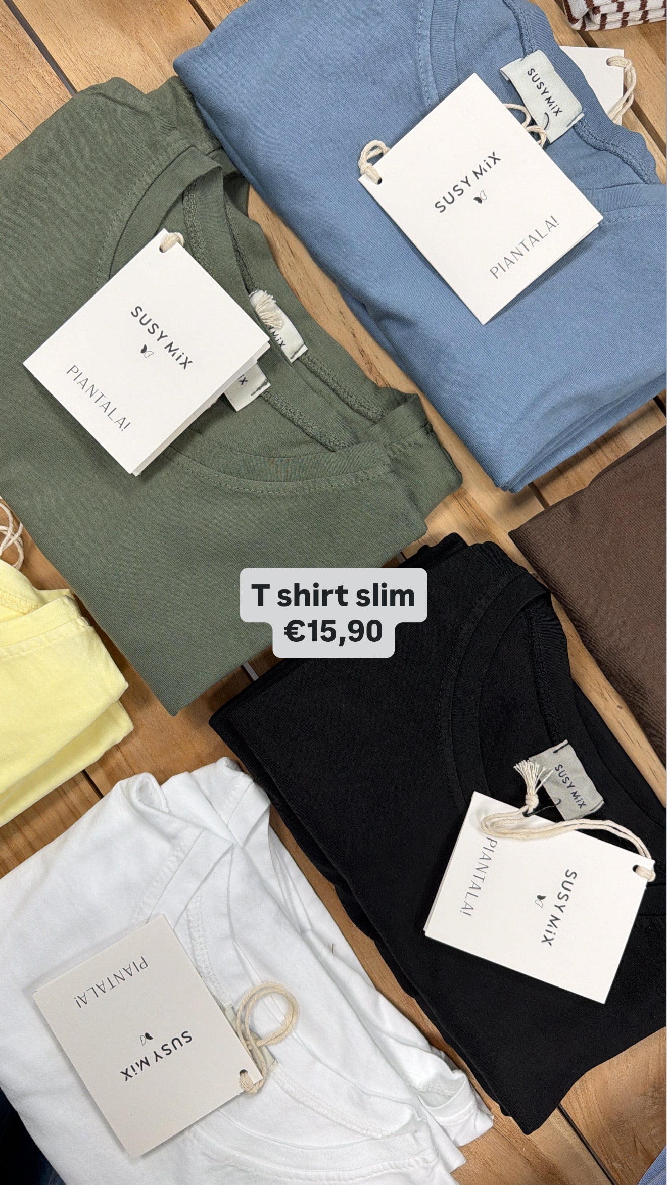 Susy mix - t shirt basic Slim