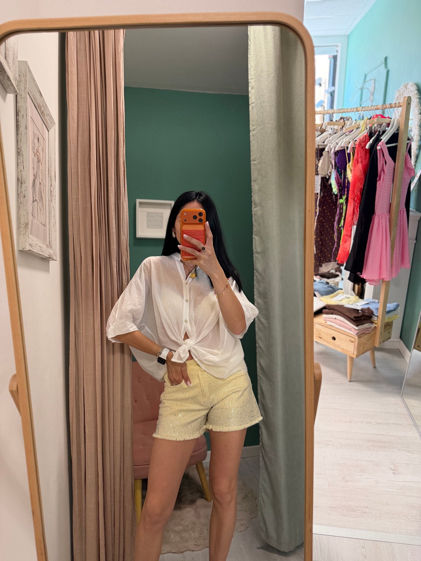 Kontatto - shorts con punti luce