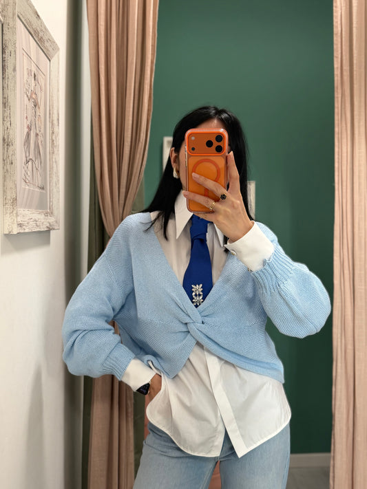 Please - maglia Lucy con nodo