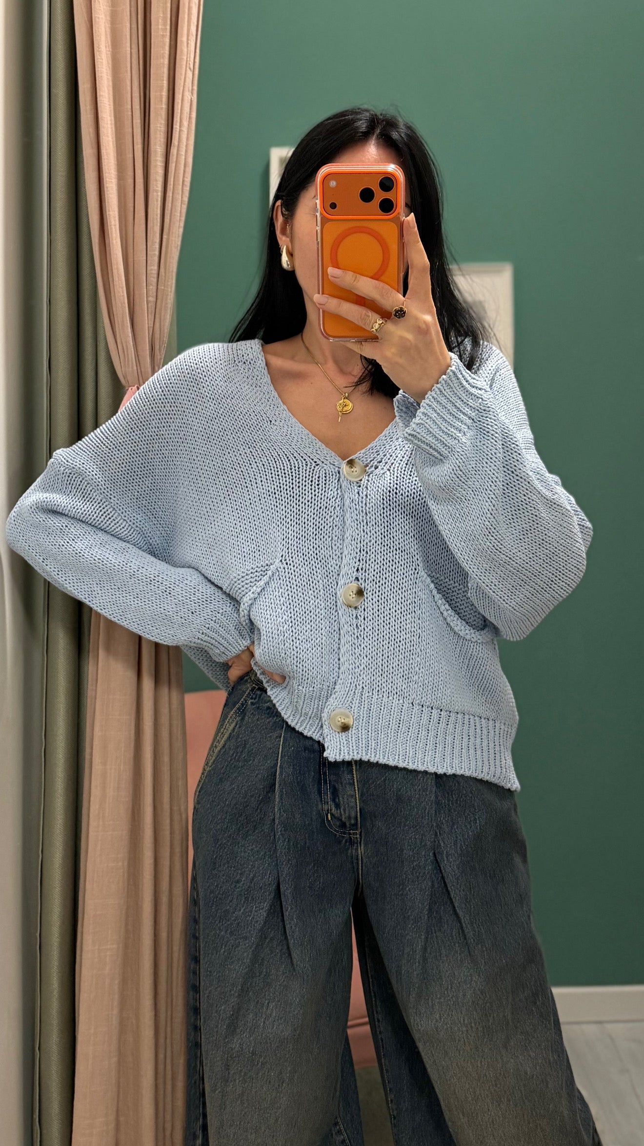 Susy mix - cardigan over con tasche