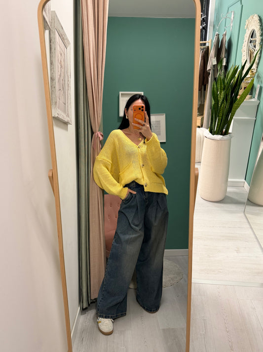 Susy mix - cardigan over con tasche