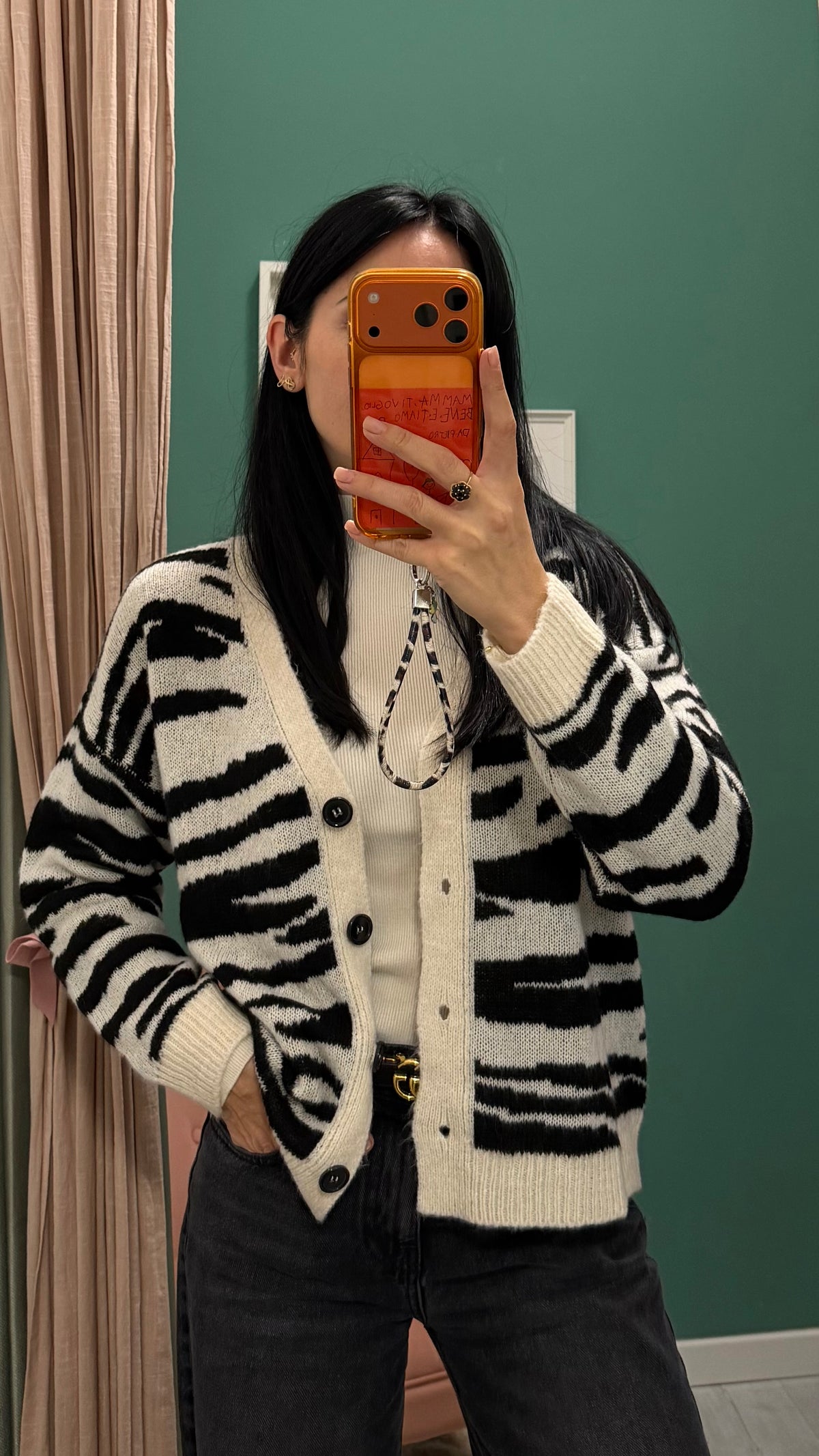 Susy mix - cardigan in fantasia tg unica