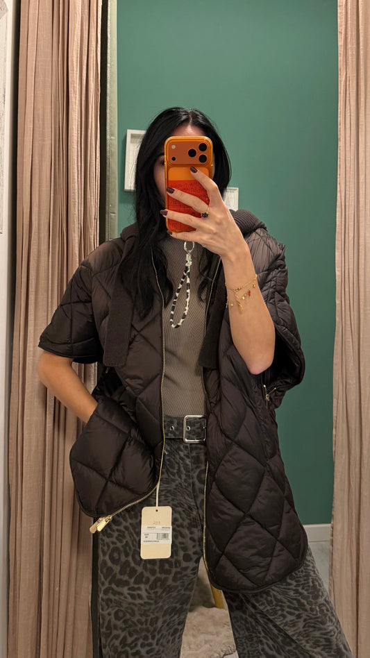 Please - gilet smanicato imbottito over