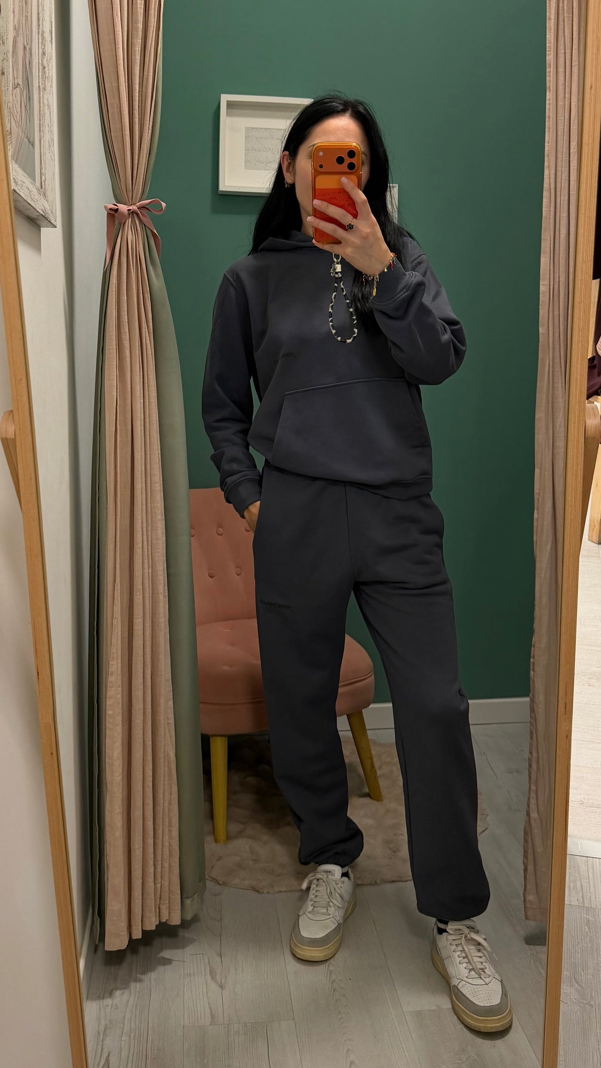 Hinnominate - pantalone in felpa garzata con elastico in fondo