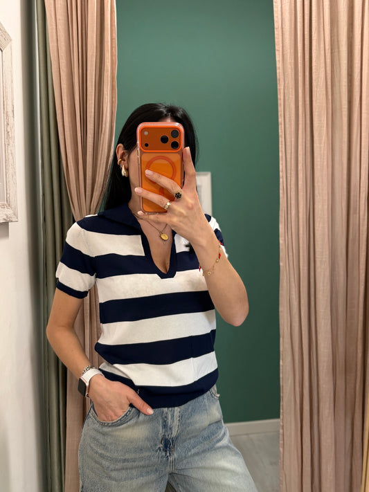 Please - Polo a righe