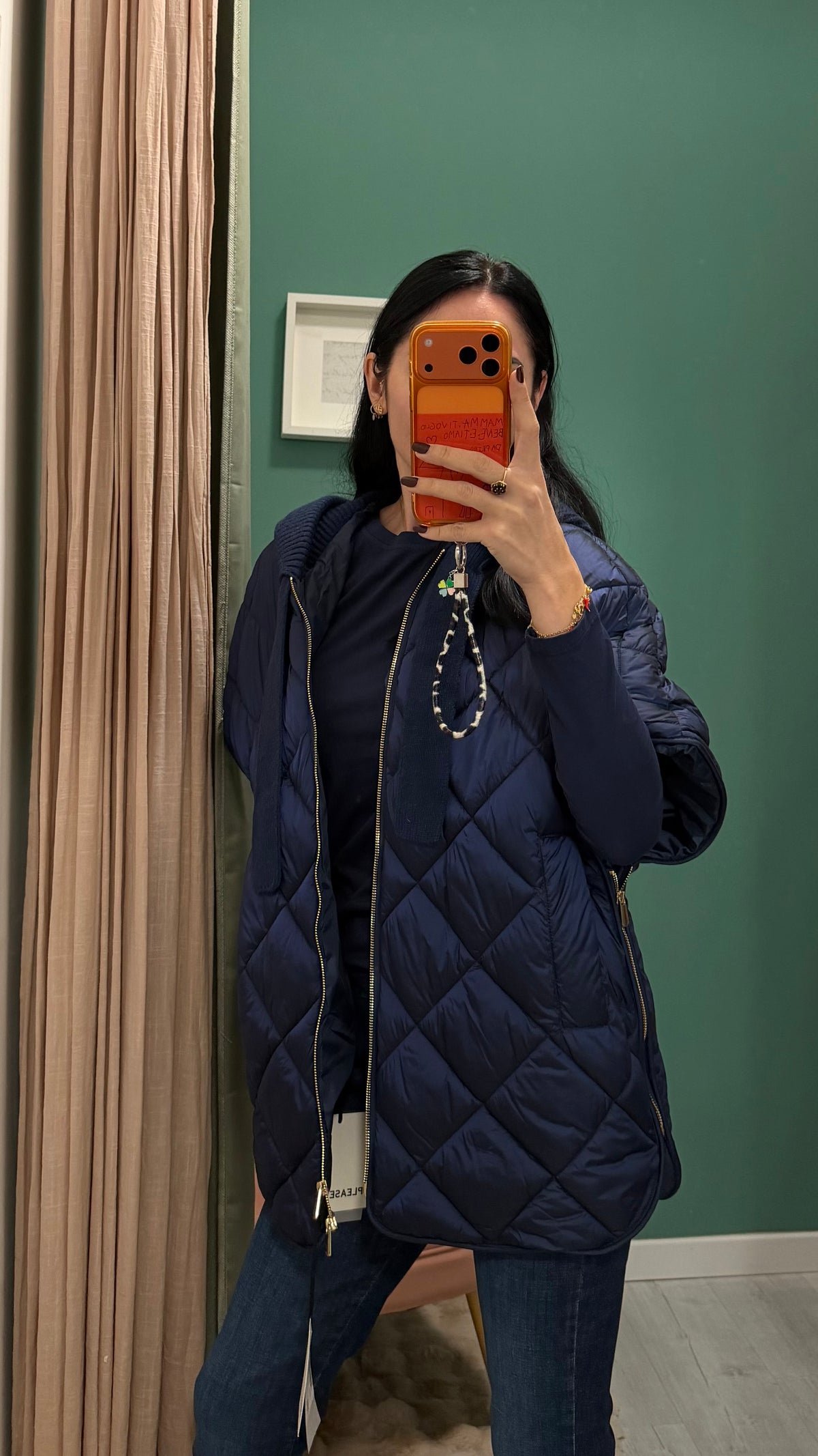 Please - gilet smanicato imbottito over