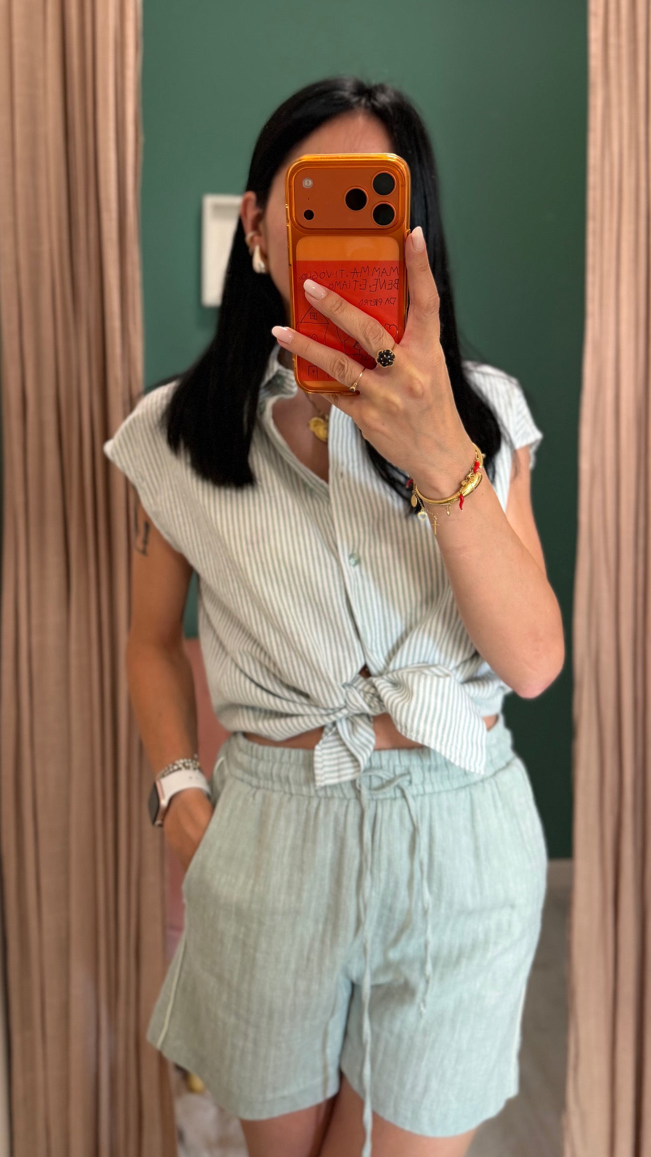 Please- Camicia righe