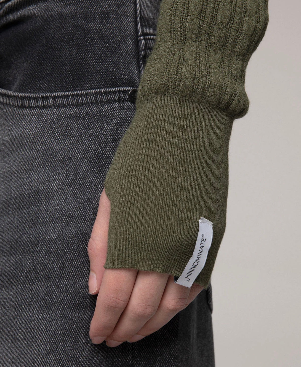 Hinnominate - cardigan in maglia con scollo a V
