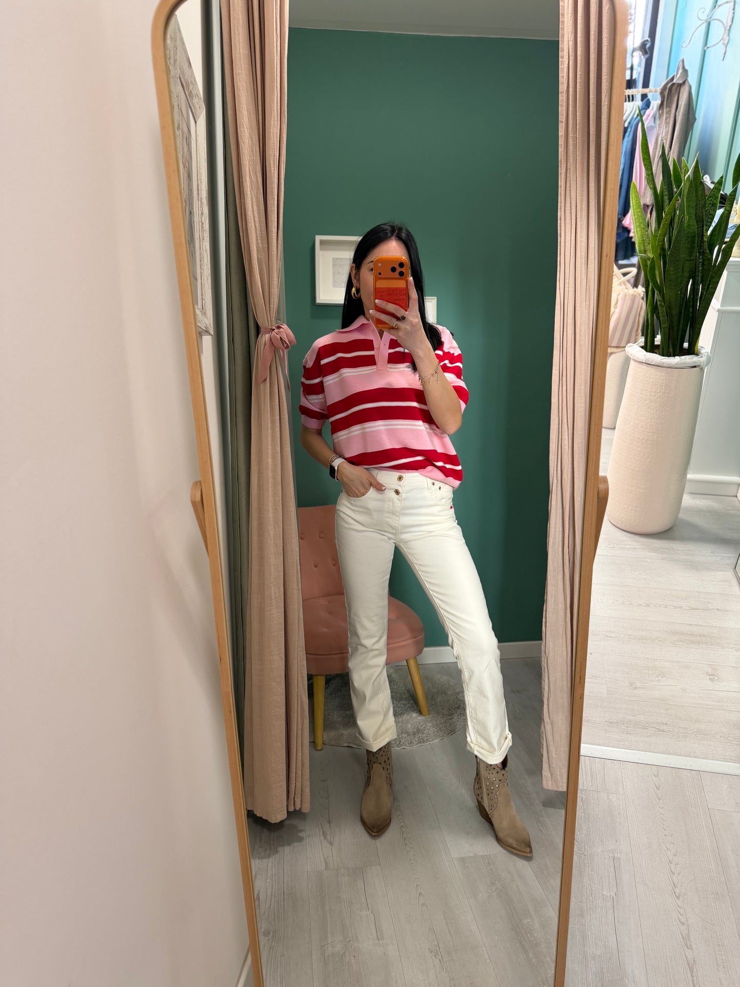 Susy mix - Polo a righe over size