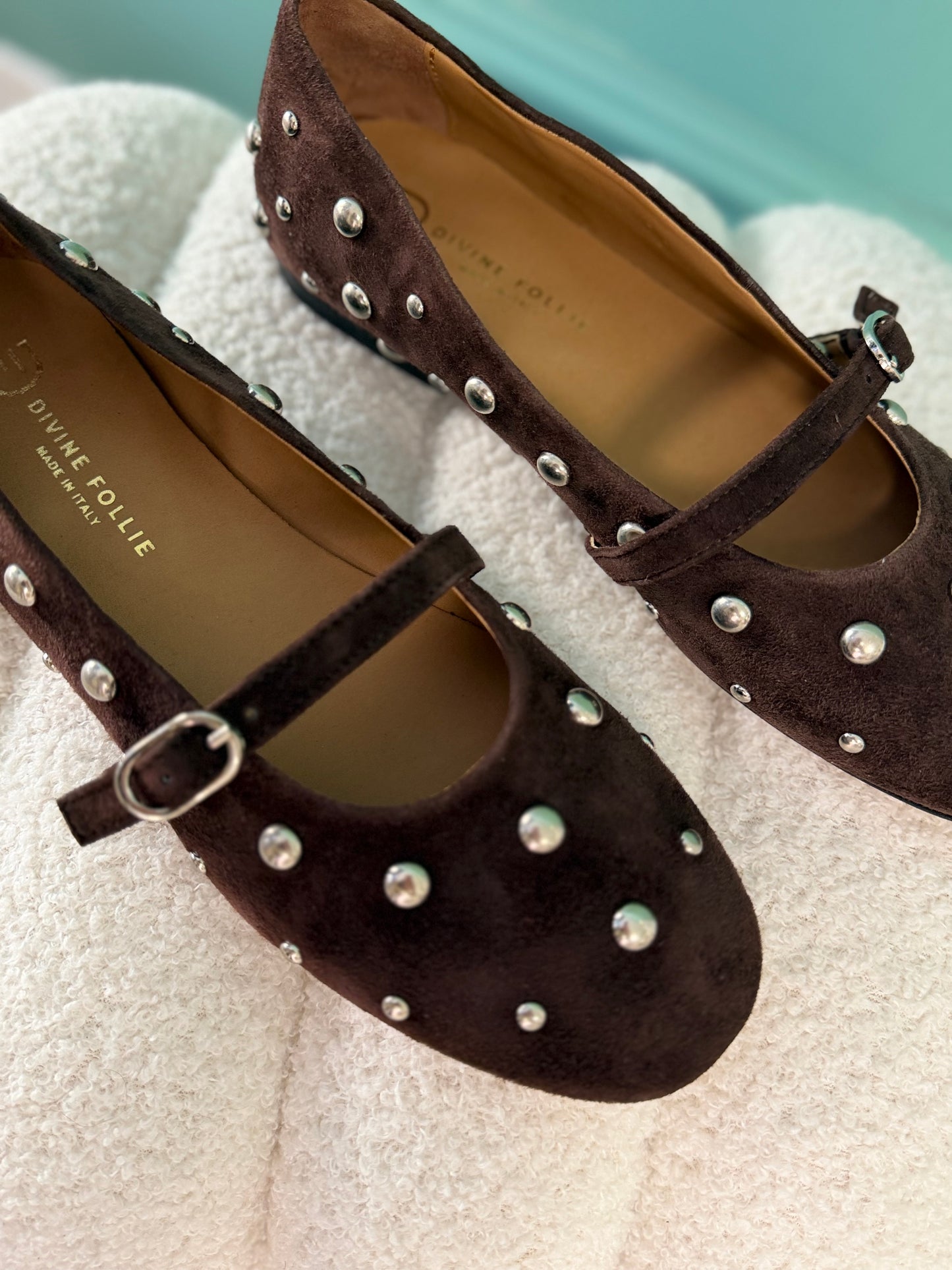 Divine follie - ballerina bebe’ con borchie