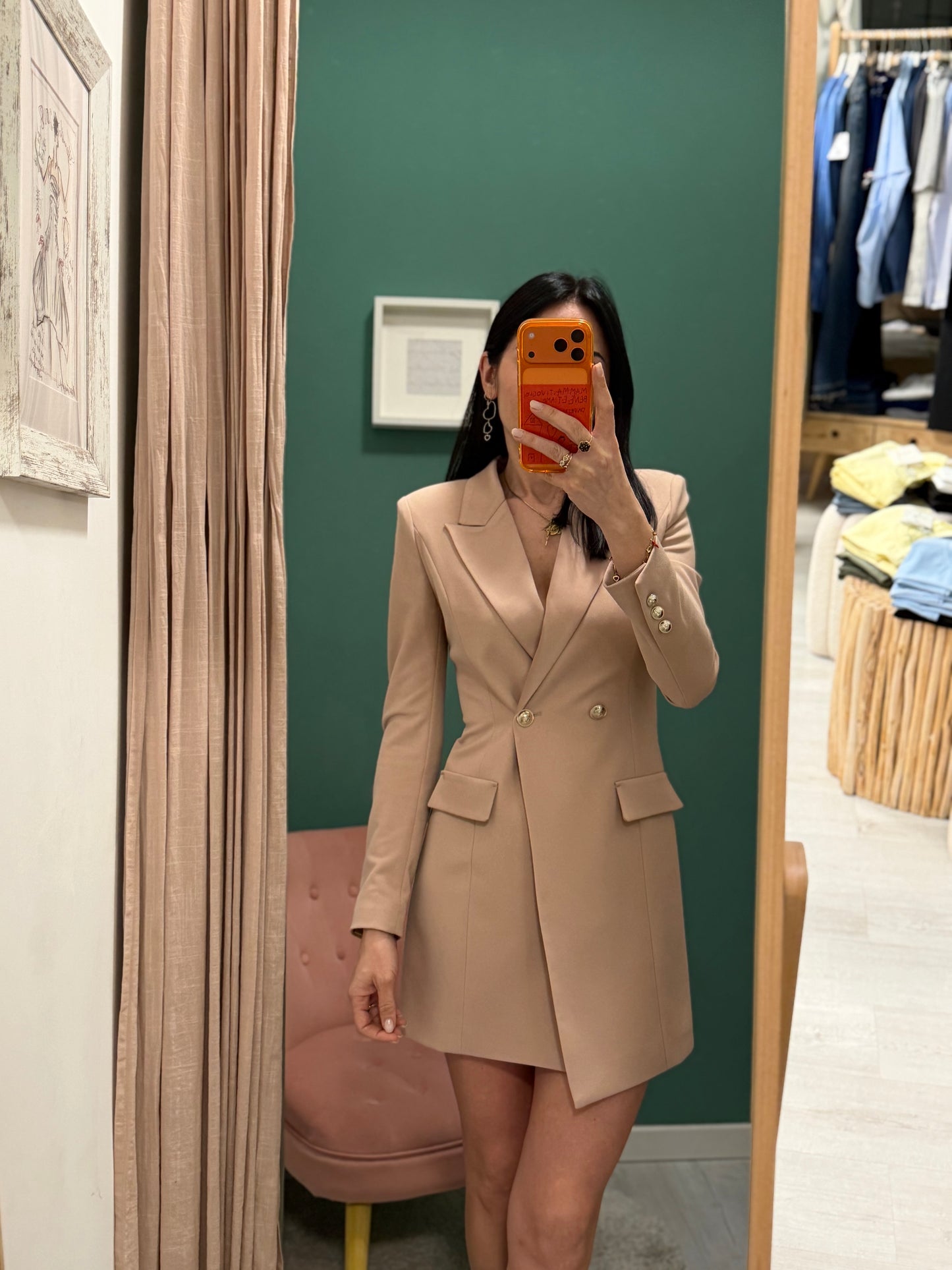 Imperial - vestito corto a giacca