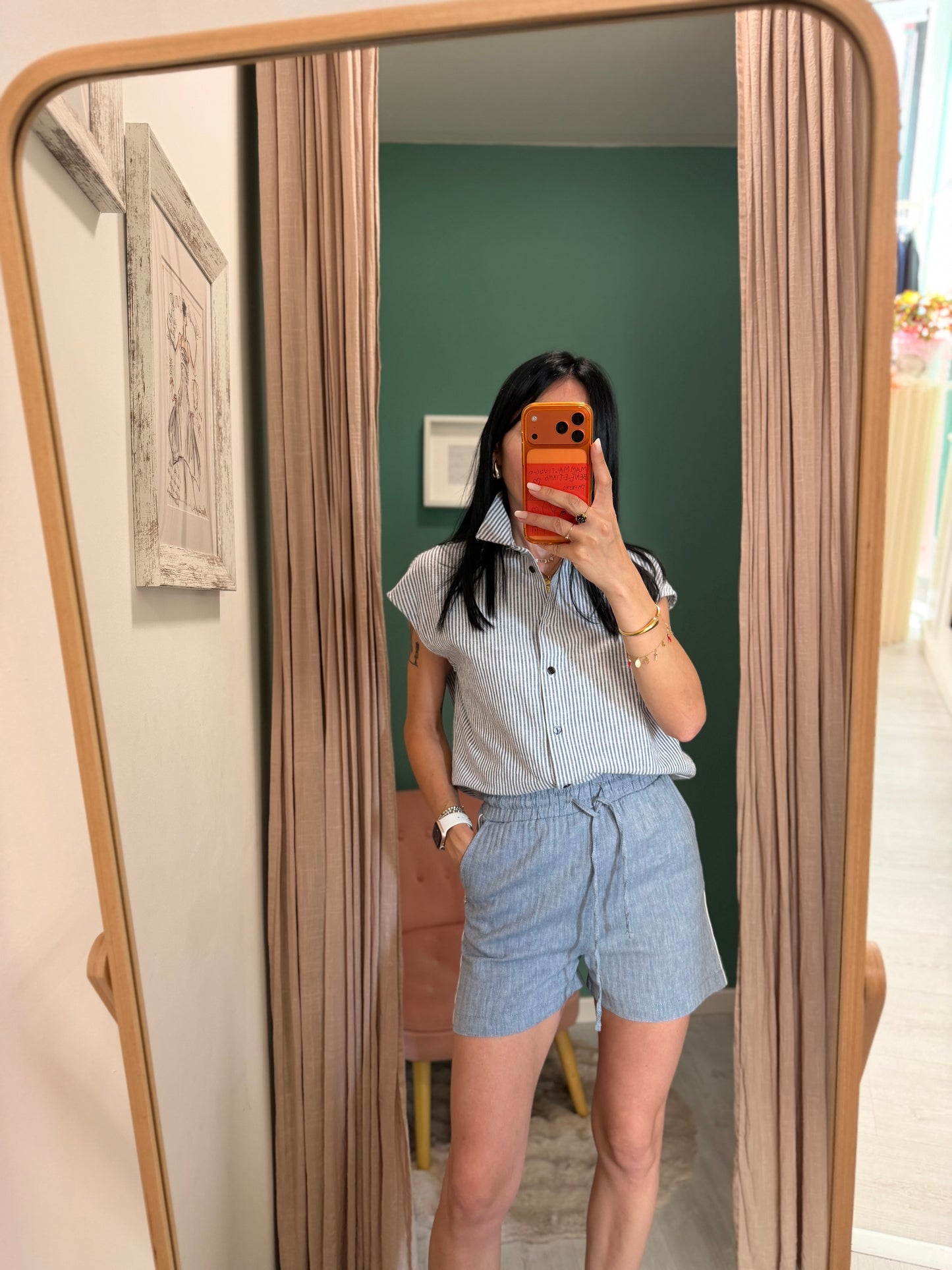 Please- Camicia righe