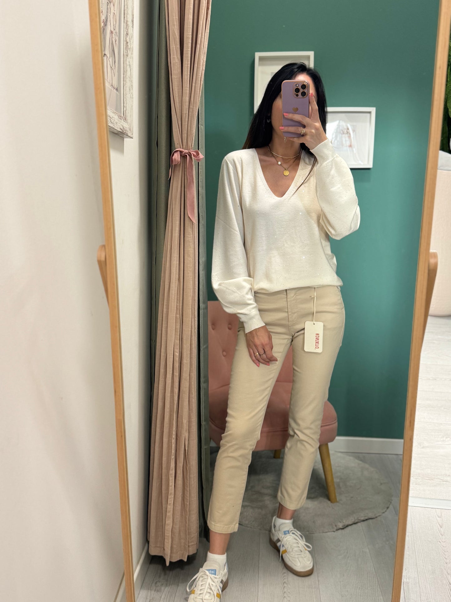 KONTATTO - Pantalone chino