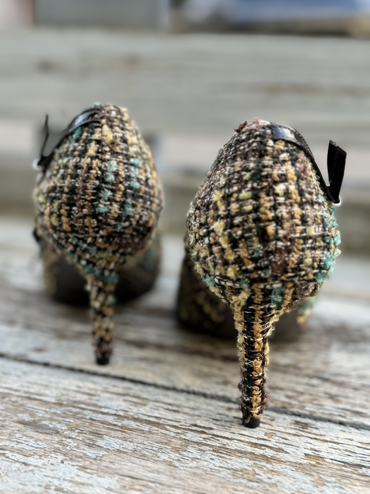 Divine Follie - Décolletté in tweed h tacco 7.5 cm