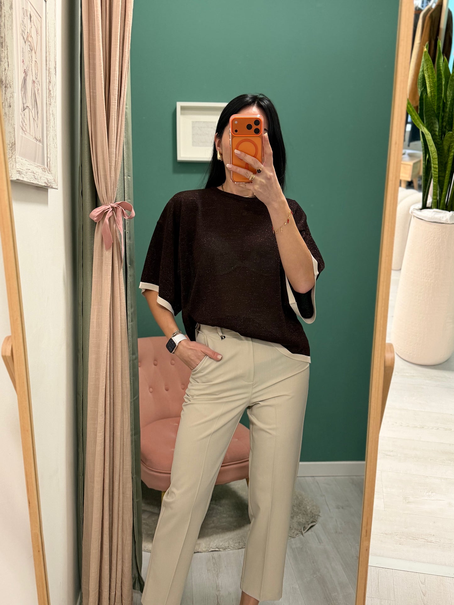 DIXIE - Pantalone beige