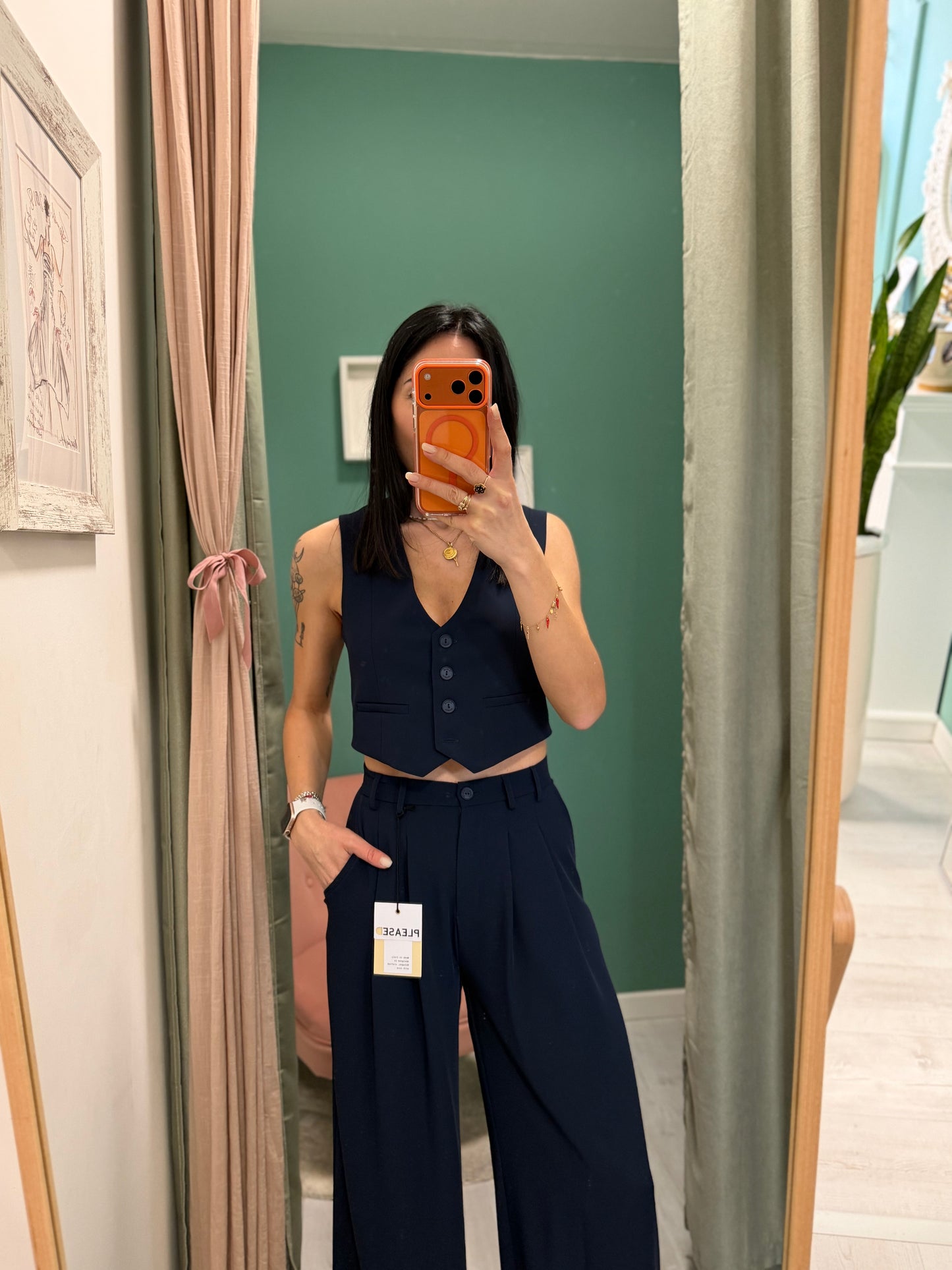 PLEASE - Tailleur blu