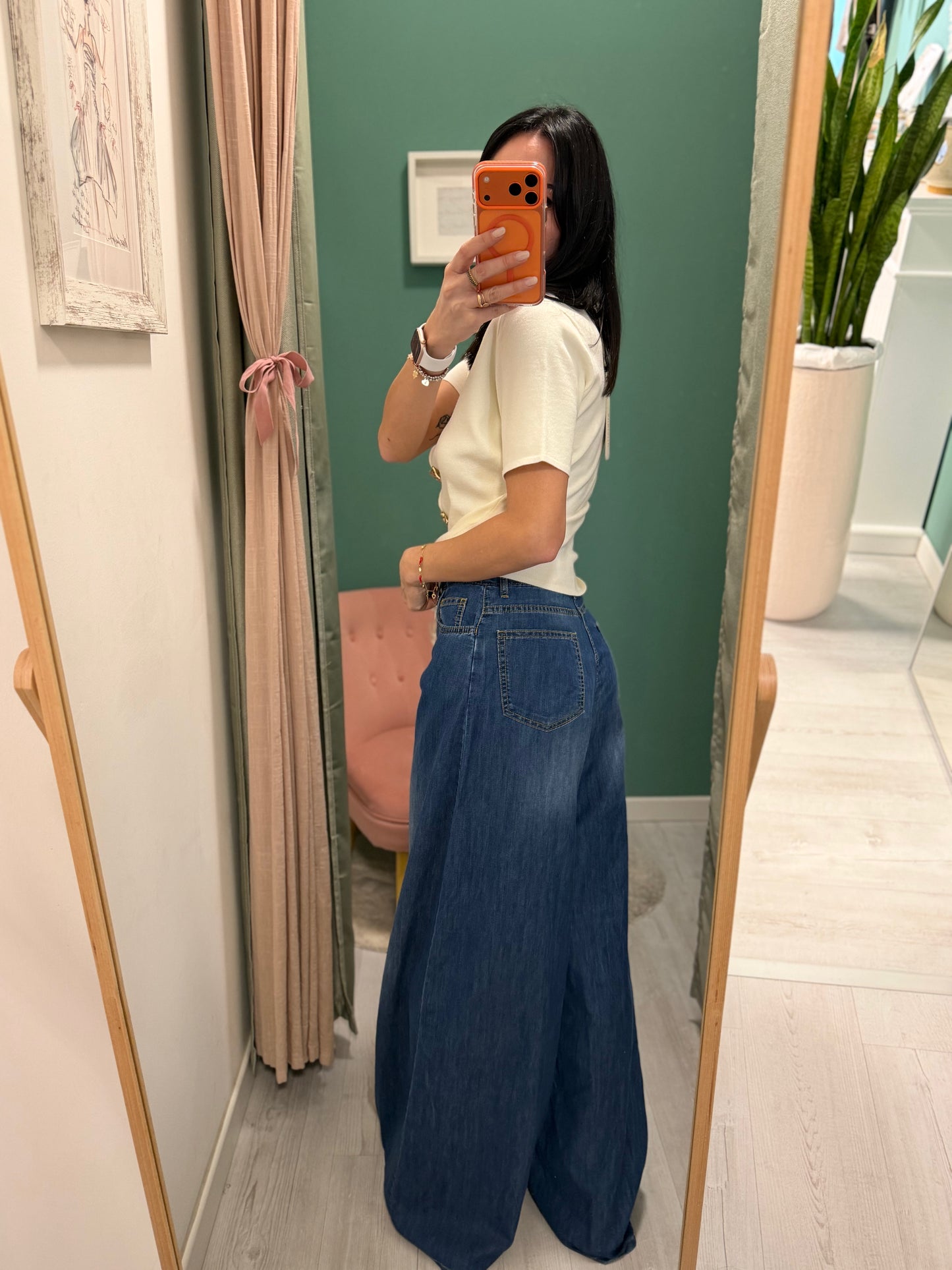 KONTATTO - Jeans a palazzo