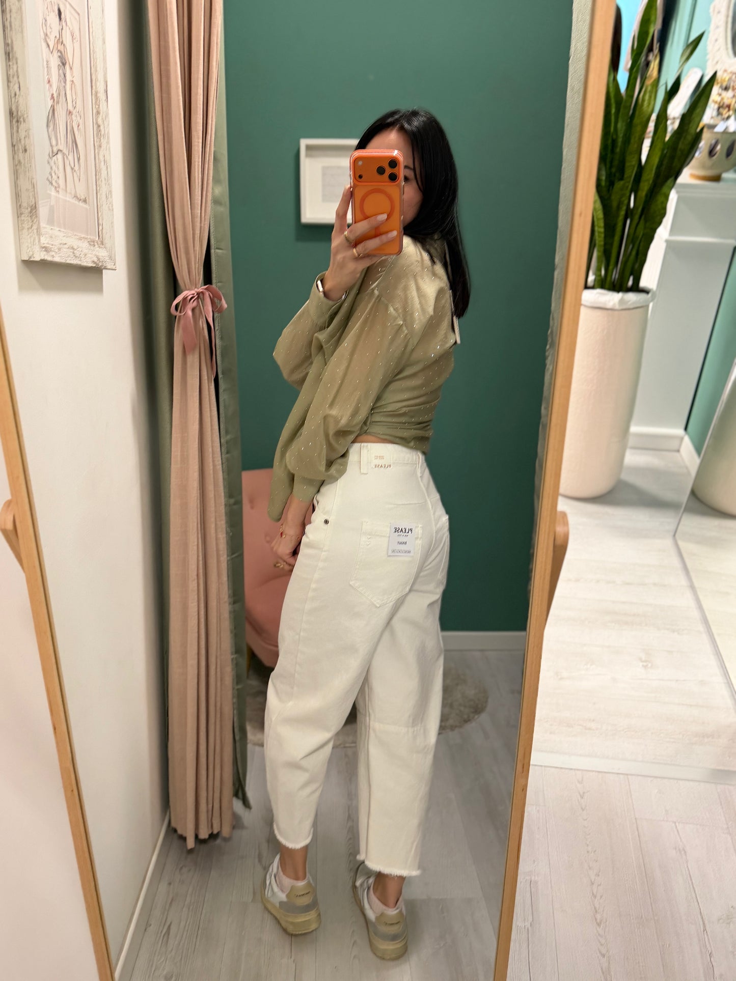 PLEASE - Pantalone banana