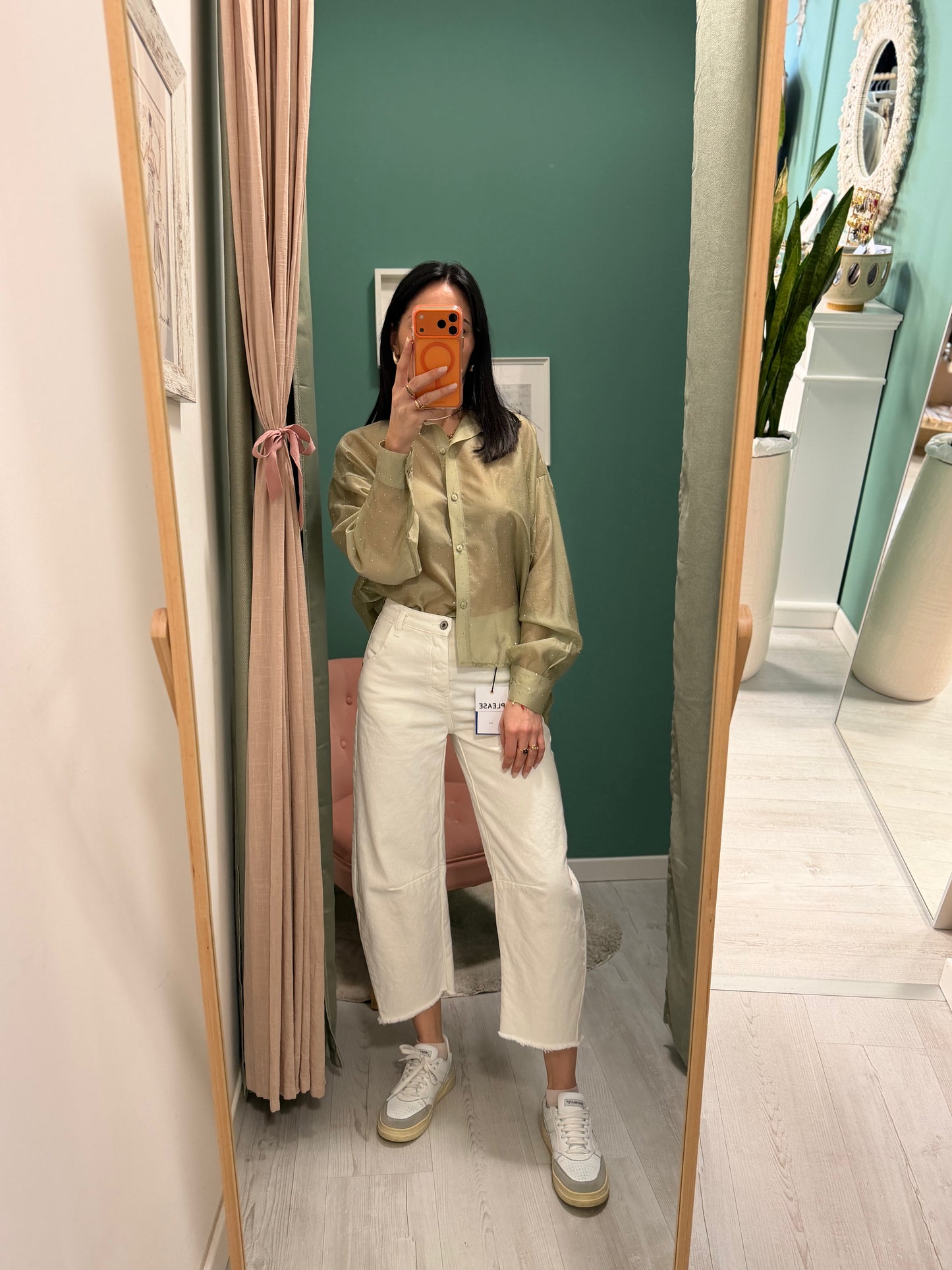 PLEASE - Pantalone banana