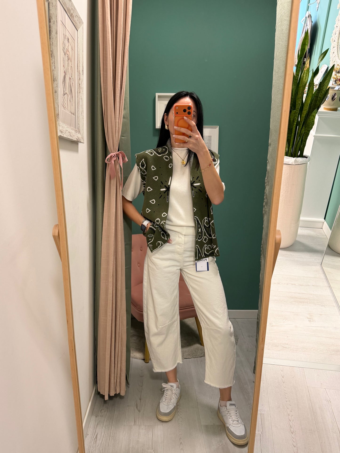 PLEASE - Pantalone banana