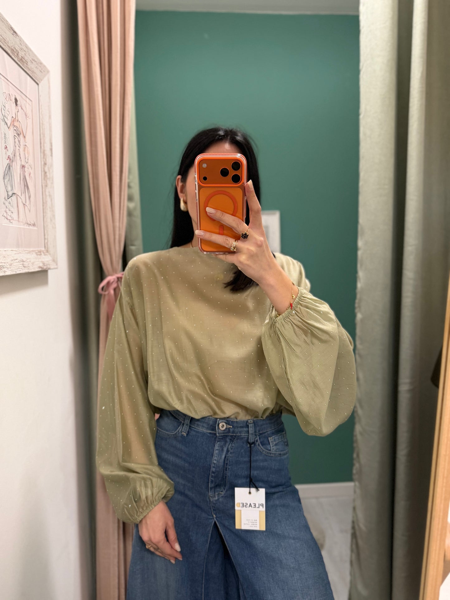 KONTATTO - Body con strass