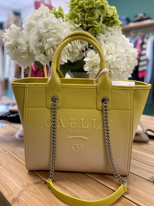 GAELLE - Borsa shopper sfumata con logo