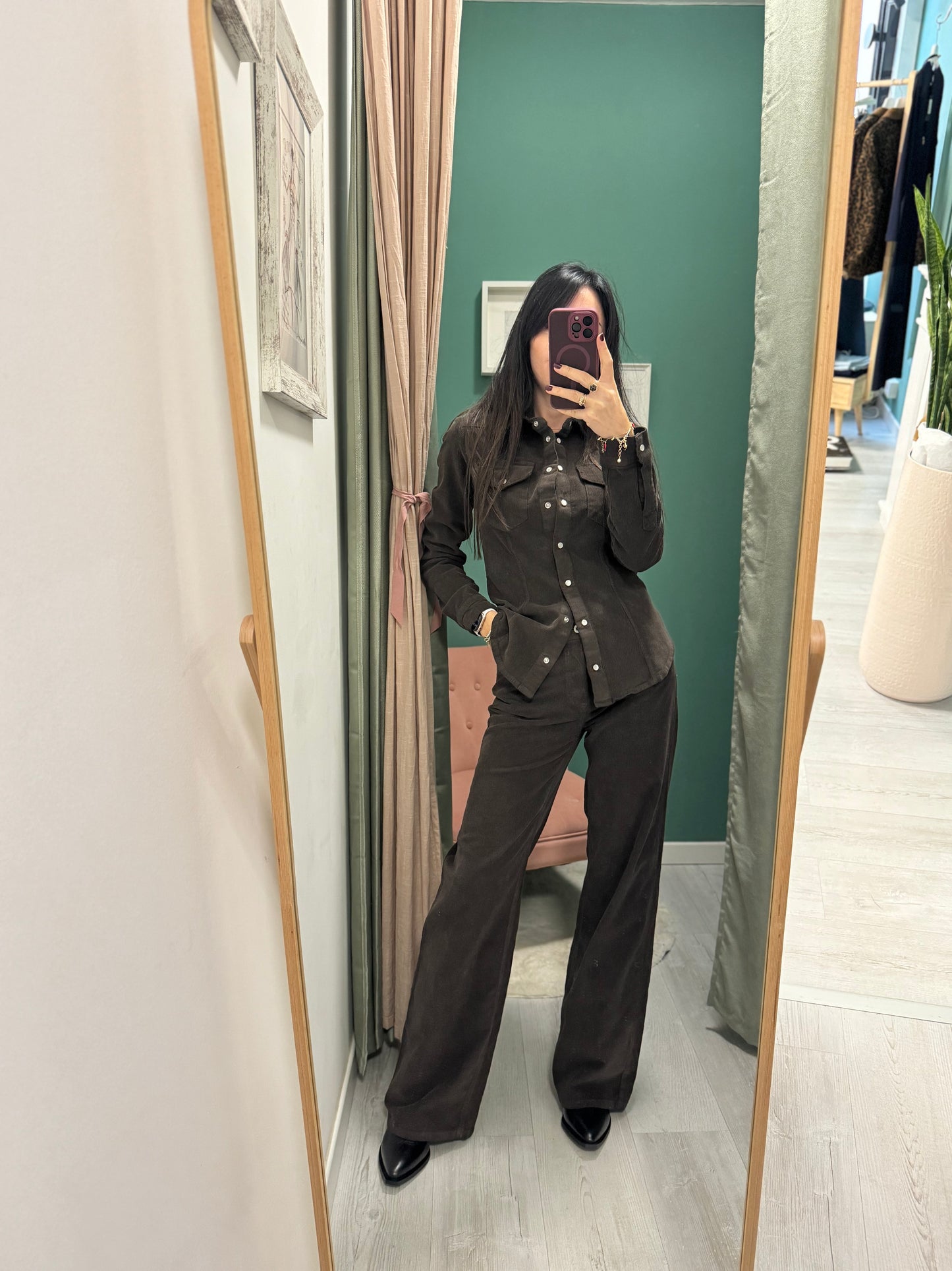 PLEASE - Pantalone in velluto