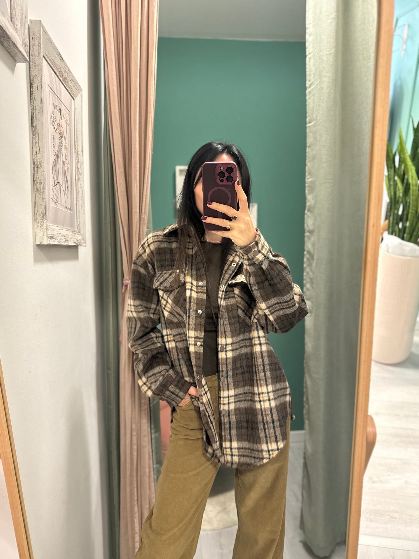 SUSY MIX - Camicia a quadri in flanella