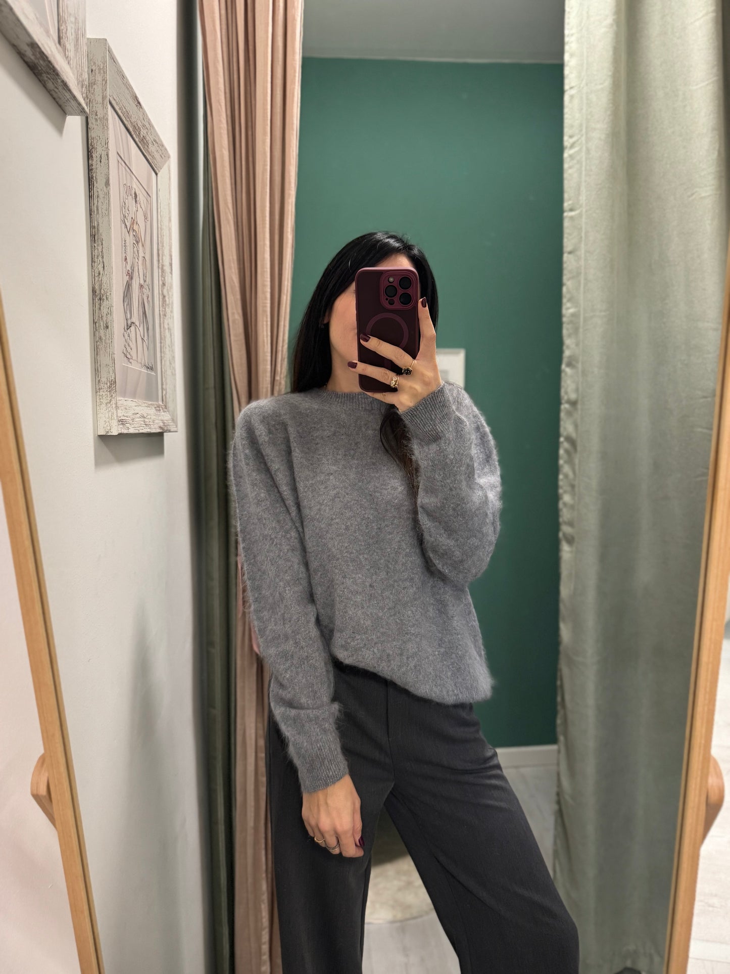 MIDDLEMIST'S - Maglioncino in misto lana, cachemire e seta