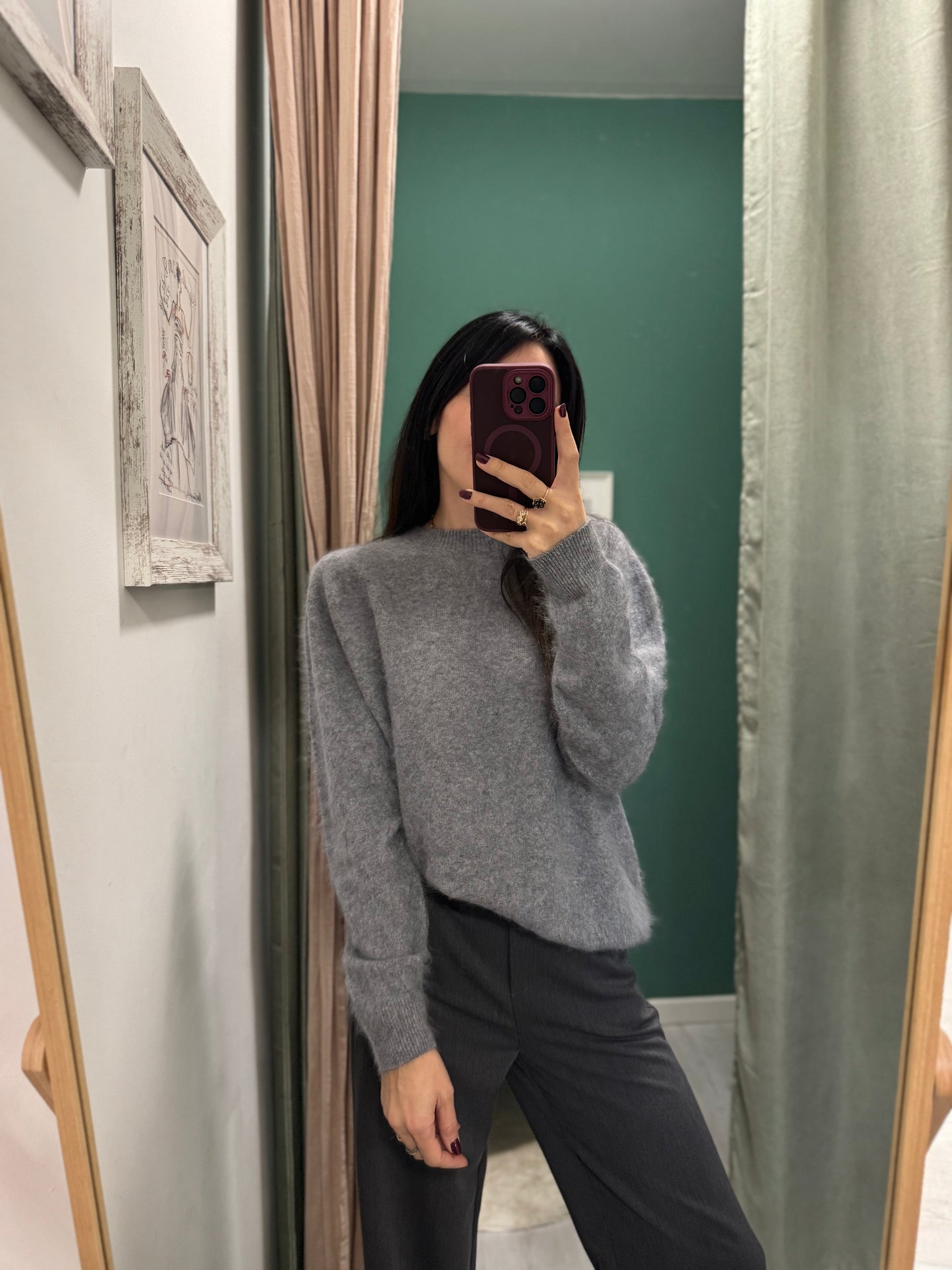 MIDDLEMIST'S - Maglioncino in misto lana, cachemire e seta