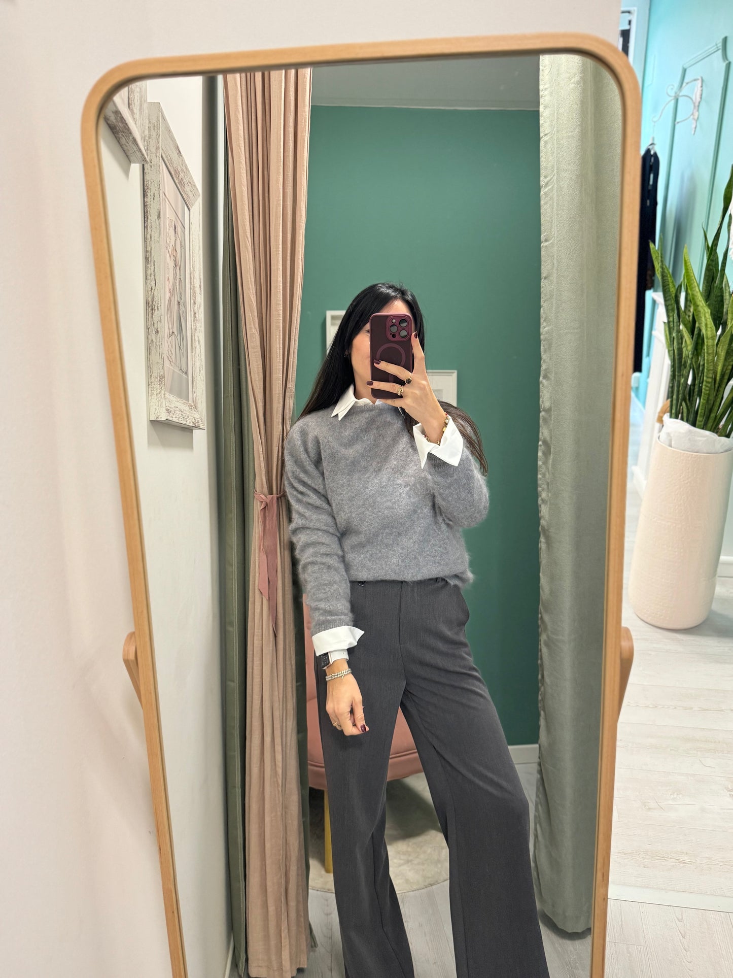 MIDDLEMIST'S - Maglioncino in misto lana, cachemire e seta