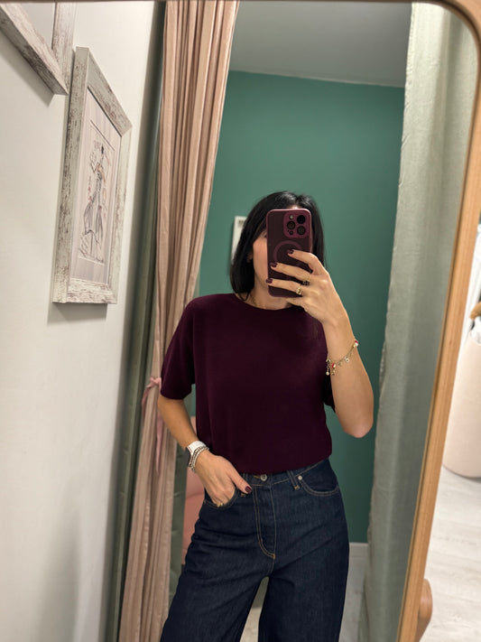 MIDDLEMIST'S - Maglia girocollo mezza manica