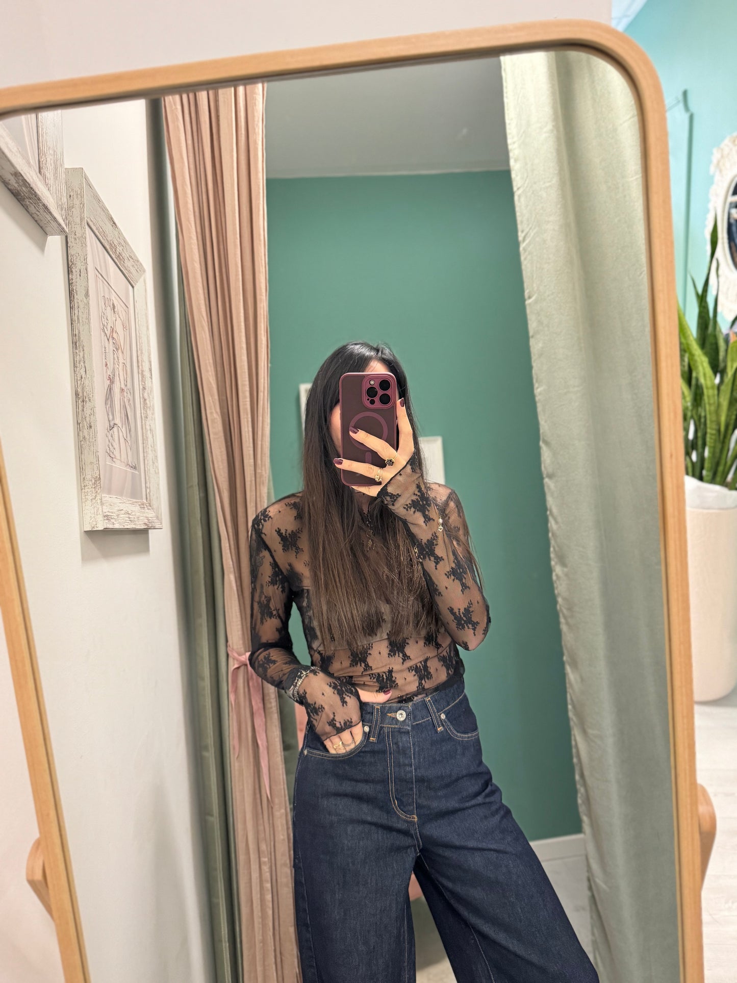 SUSY MIX - Maglia in pizzo