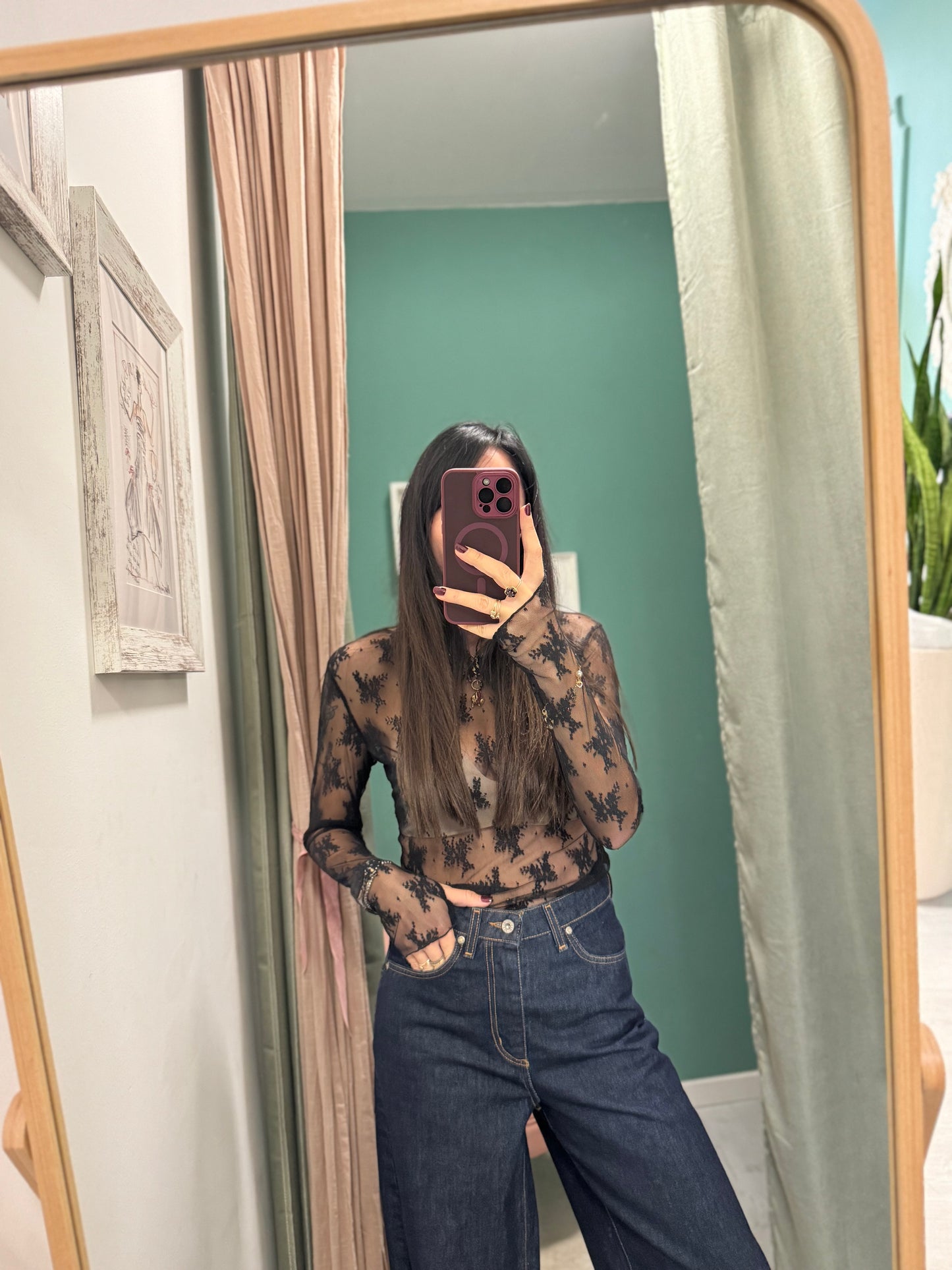 SUSY MIX - Maglia in pizzo