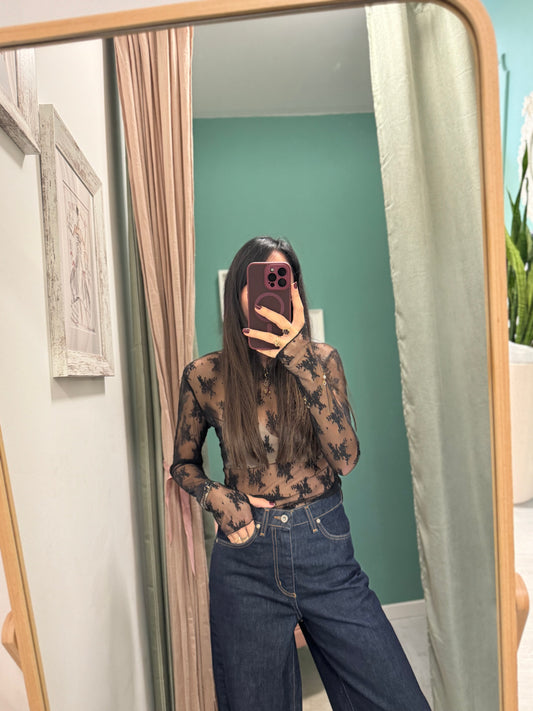 SUSY MIX - Maglia in pizzo