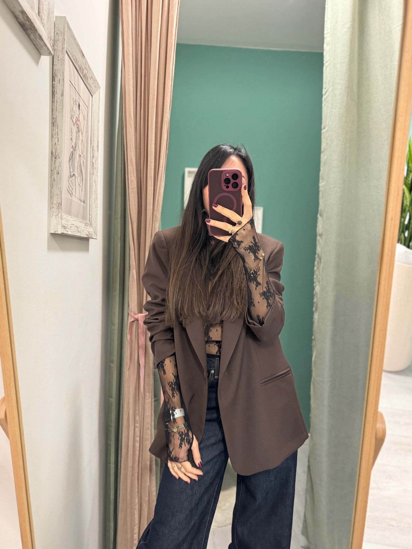 SUSY MIX - Maglia in pizzo