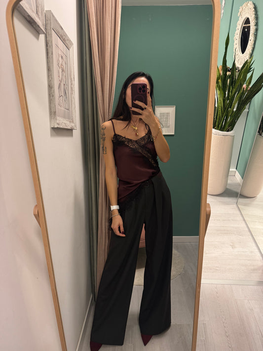 KONTATTO - Top con pizzo