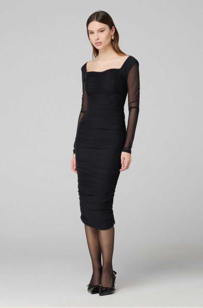 MAR DE MARGARITAS - Abito in tulle con arricciature