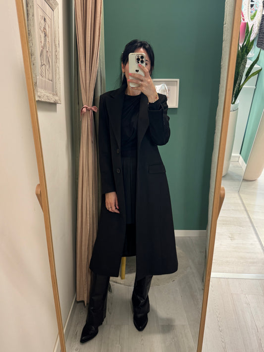 RELISH - Cappotto "King" lungo monopetto