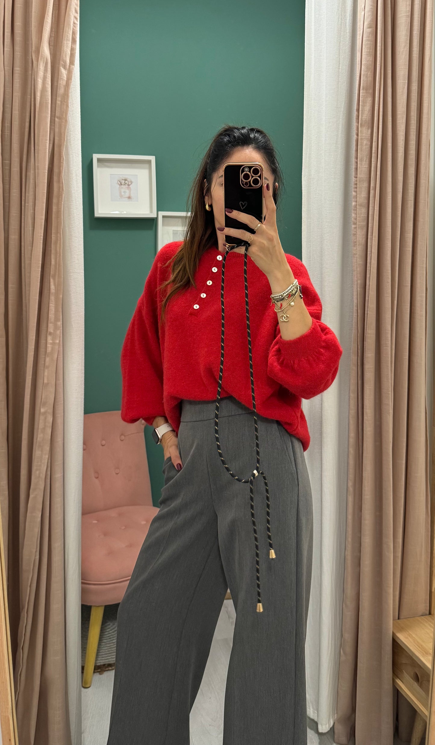KONTATTO - pantalone ampio elastico