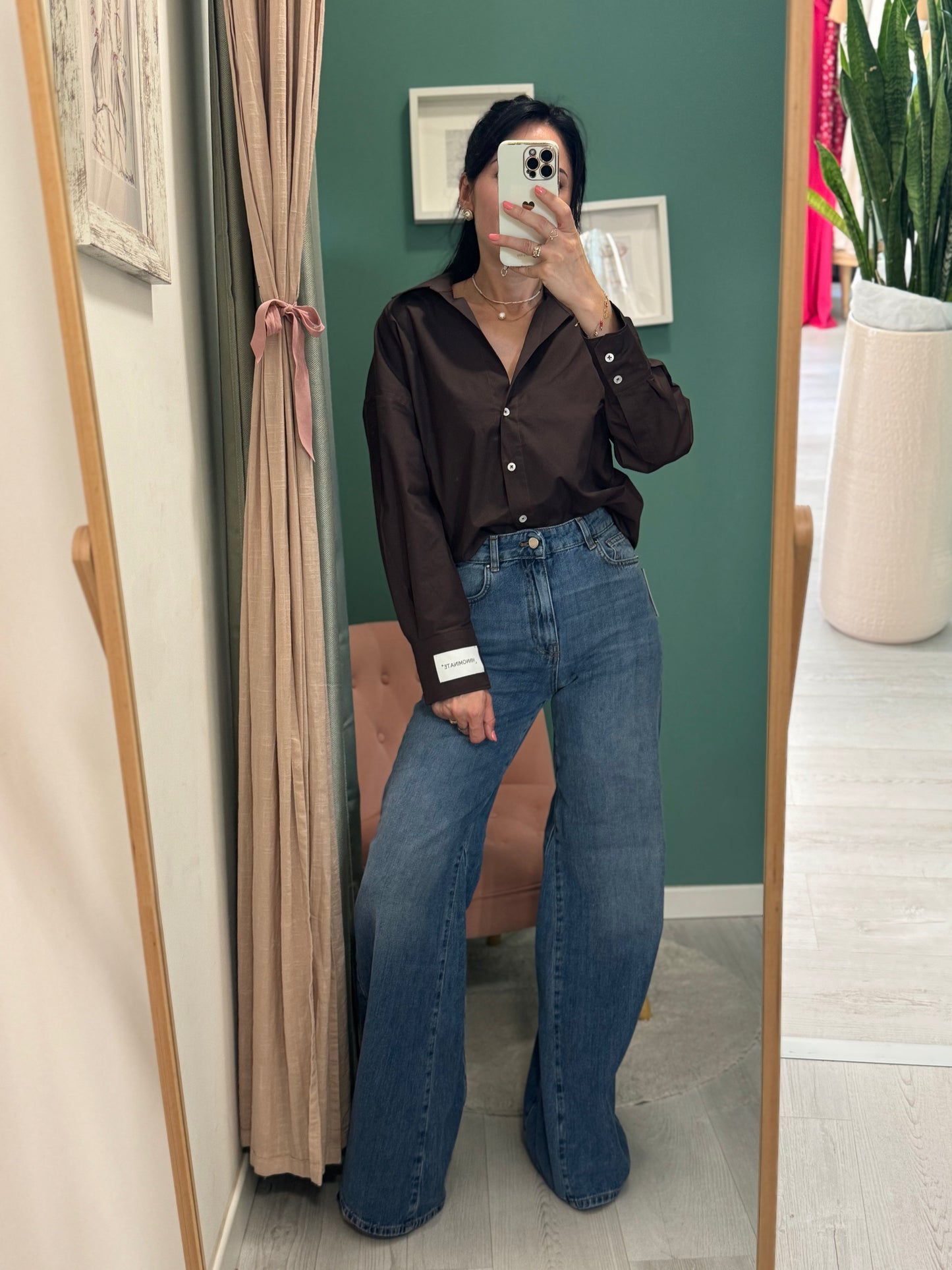 RELISH - Jeans ampio a vita alta